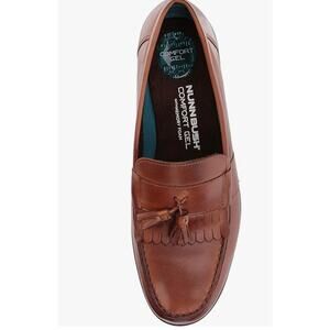 Nunn Bush Mens Denzel Moc Toe Kiltie Tassel Slip-on Loafer Kore Comfort NWT 8 W